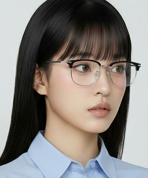 RC TR B202 BLACK SILVER 안경