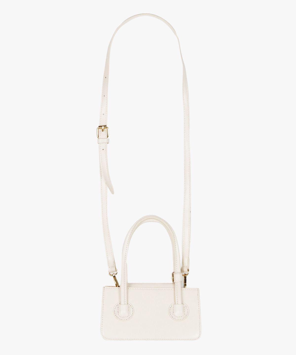 핑크파인애플(PINK PINEAPPLE) PETITE SQUARED BAG_IVORY
