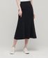 우먼즈 세미 머메이드 스커트 [블랙]