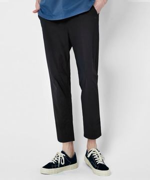 트리코트 에어쿨러 조거 슬랙스 블랙