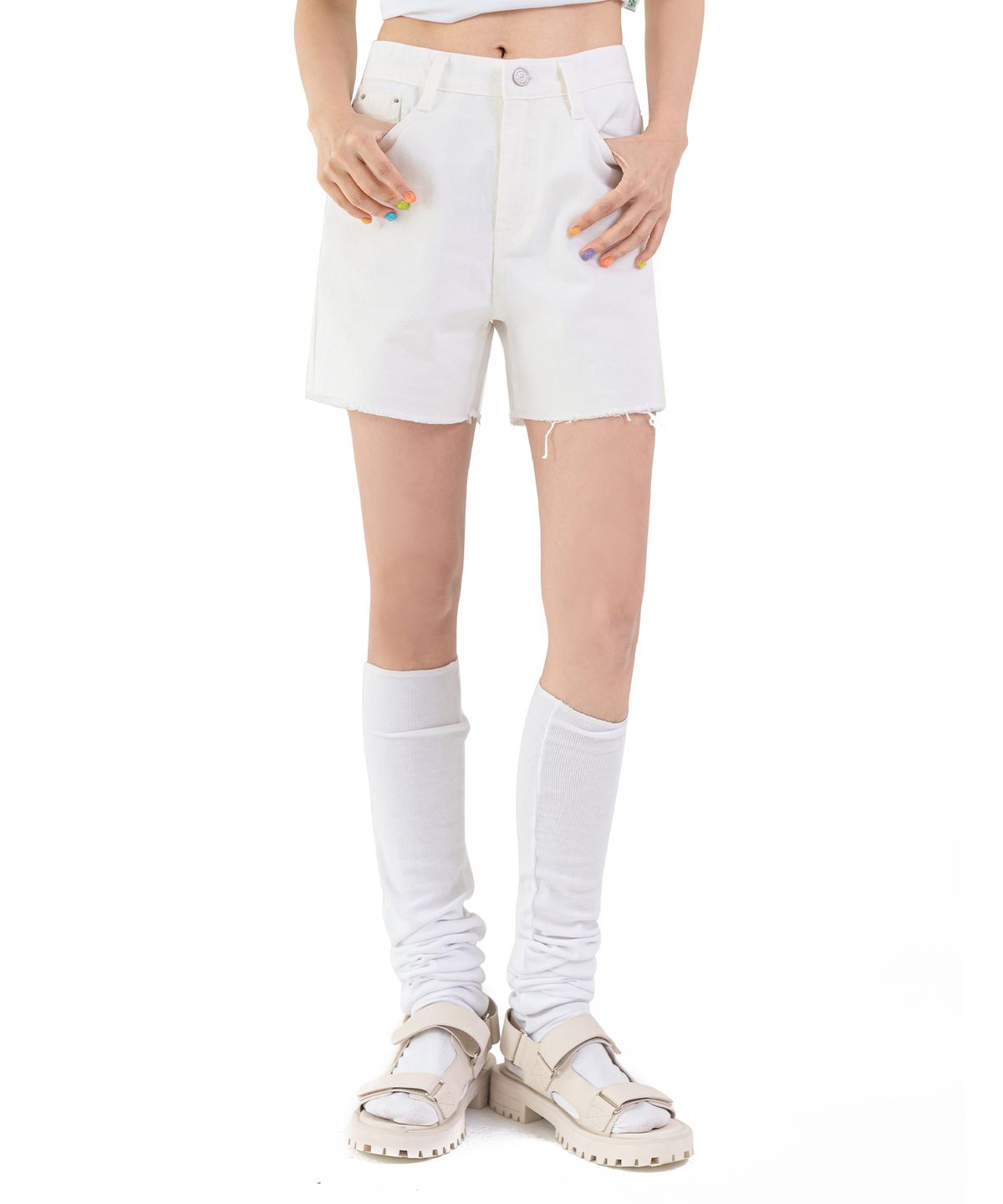 판도라핏(PANDORAFIT) [SHORTS] Petite Ivory