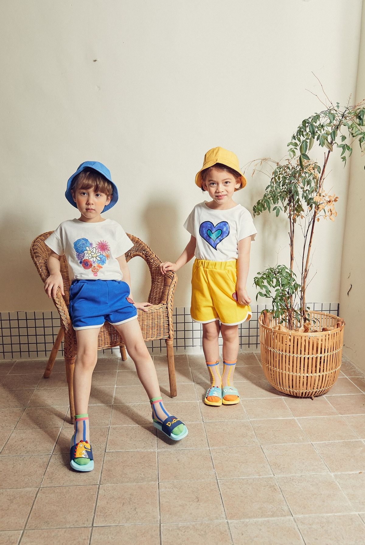 디망쉬키즈(DIMANCHE KIDS) 하트패치팬츠