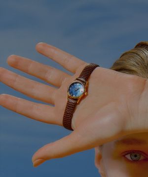 세이렌 여성시계 컬렉션 블랙 - 브라운 PV702BR