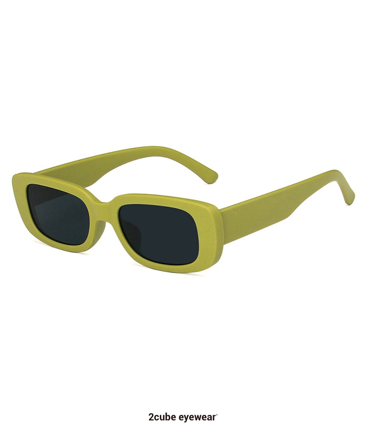 투큐브(2CUBE) CLOURING SUNGLASSES(BLACK-GREEN)