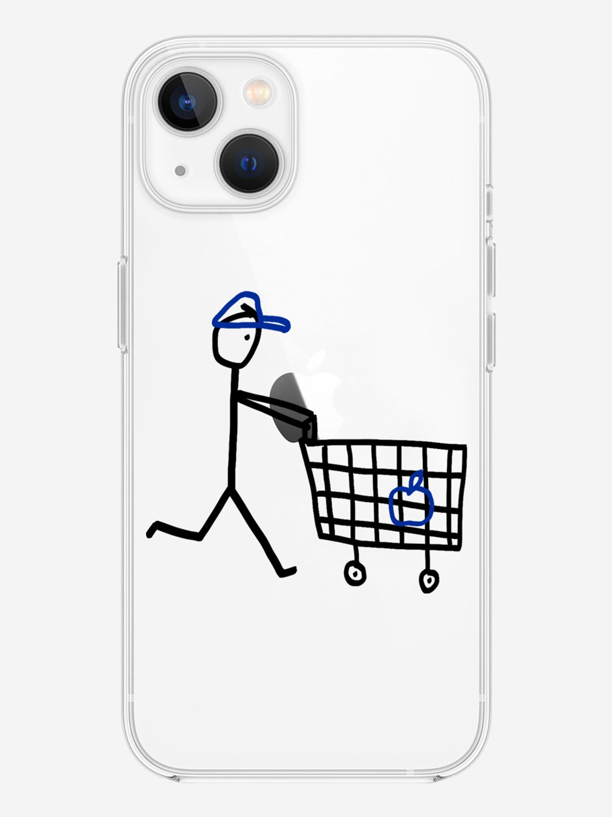 애프터눈라이브(AFTERNOONLIVE) I Like Apples iPhone Clear Case