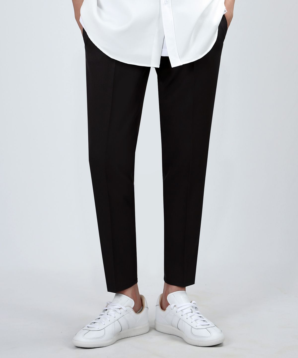 쟈니웨스트(JHONNY WEST) 10CUT Standard Span Pants (Black)