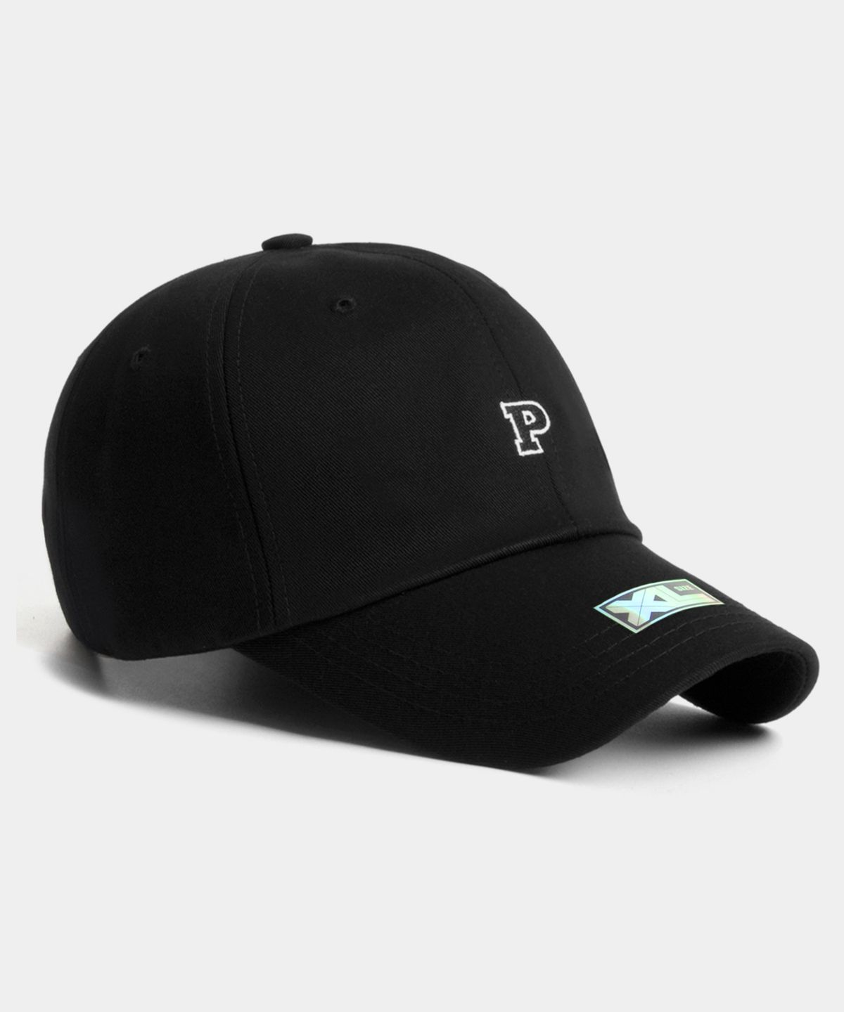 플래토(PLATEAU) 빅사이즈 볼캡 XL PLATEAU P CAP BLACK