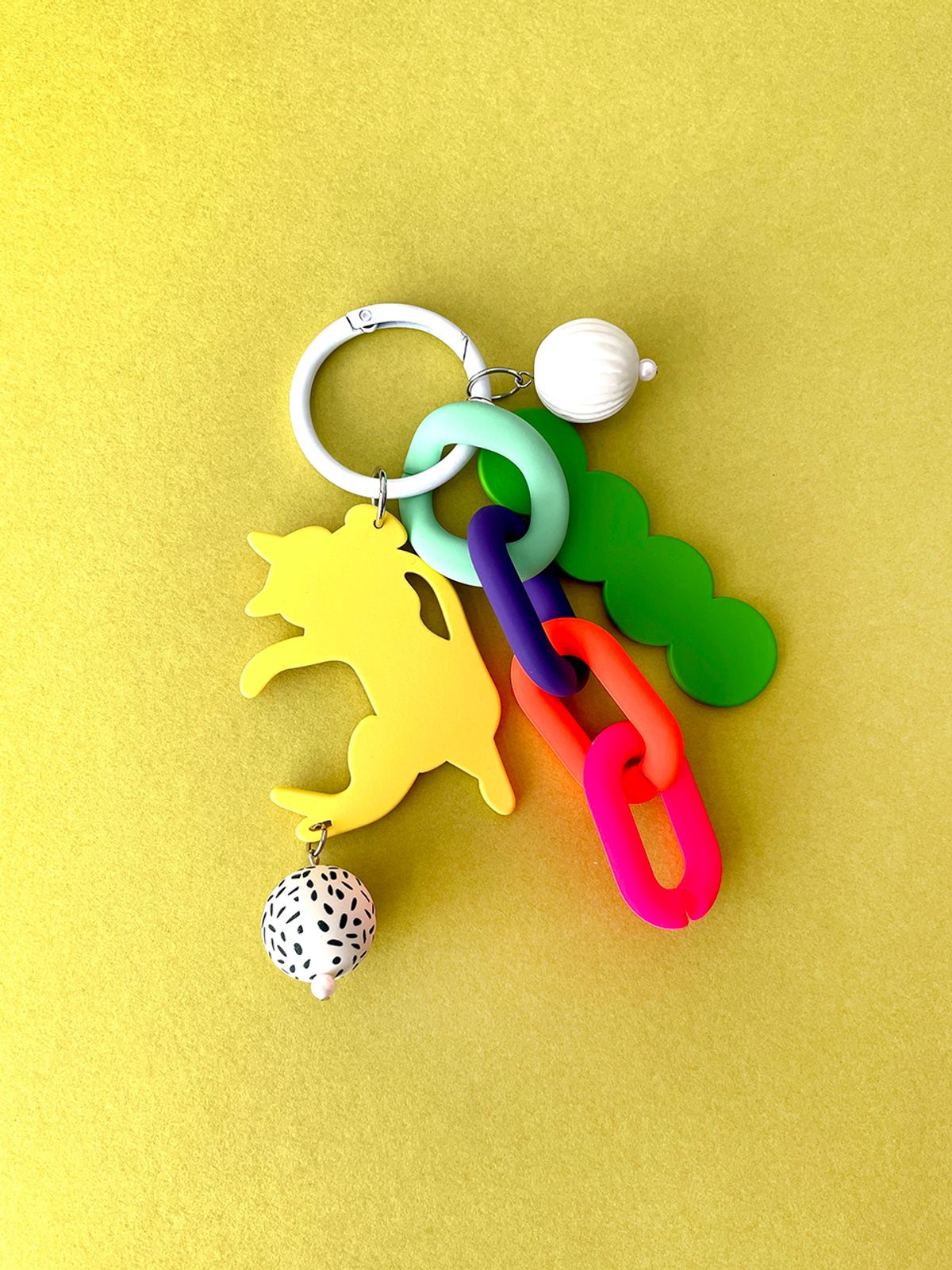 삿치(SATTCHI) CUTIE YE CAT NEON CHARM