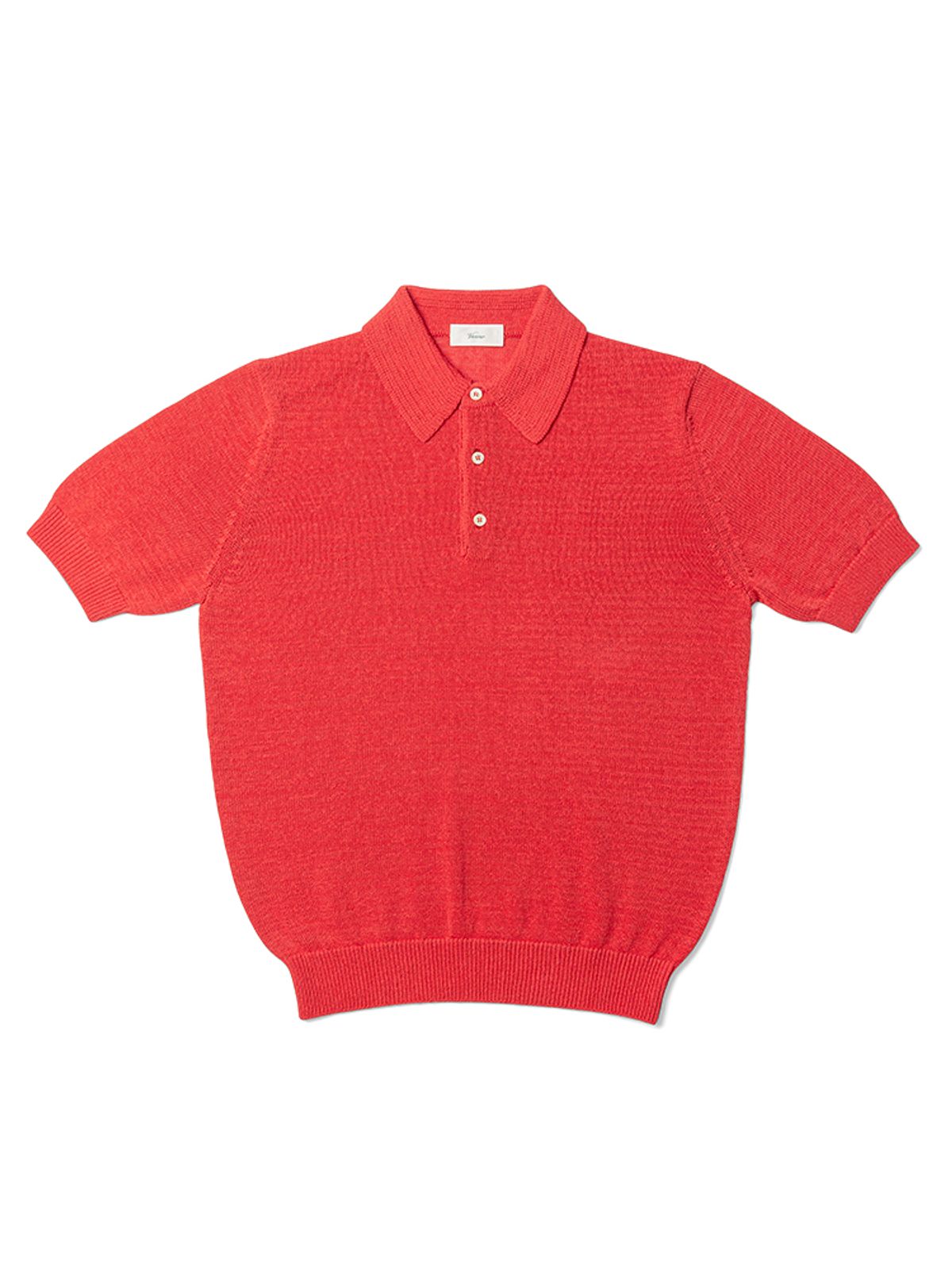 베르노(VERNO) Essential_polo_knit Red