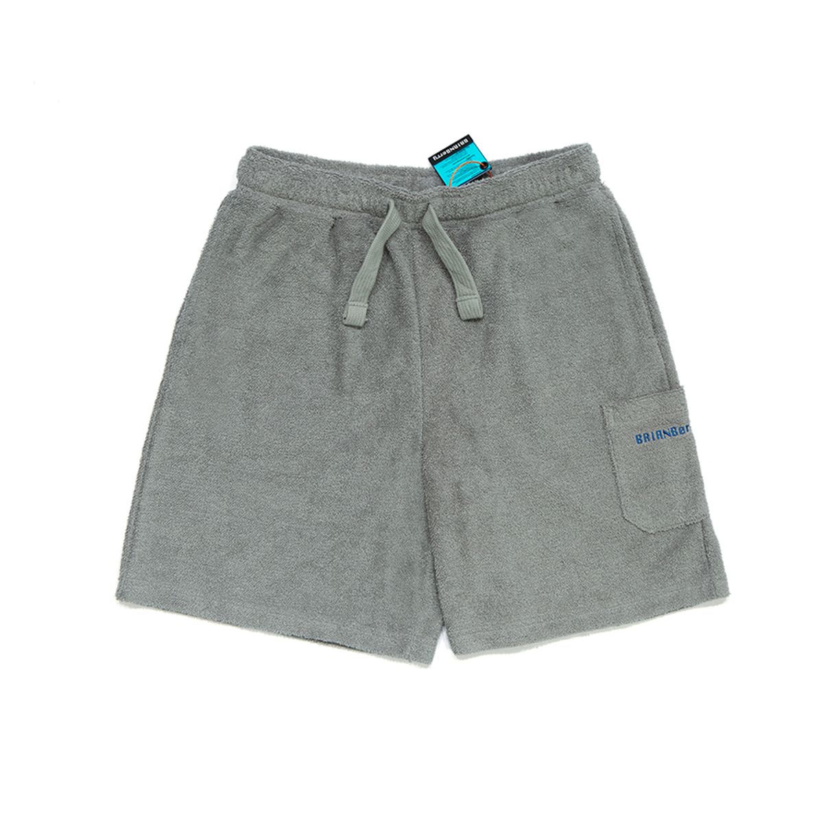 브라이언베리(BRIAN BERRY) GEM DYEING HALF PANTS_COOL GREY