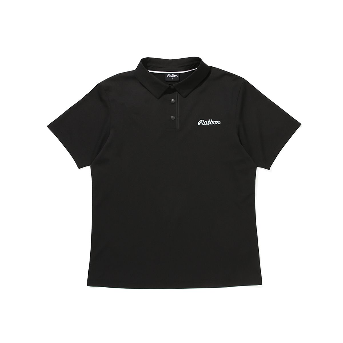 말본 골프(MALBON GOLF) Tech 버킷 폴로 티셔츠 BLACK (WOMAN)
