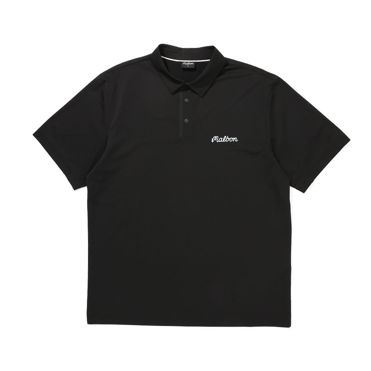 말본 골프(MALBON GOLF) Tech 버킷 폴로 티셔츠 BLACK (MAN)