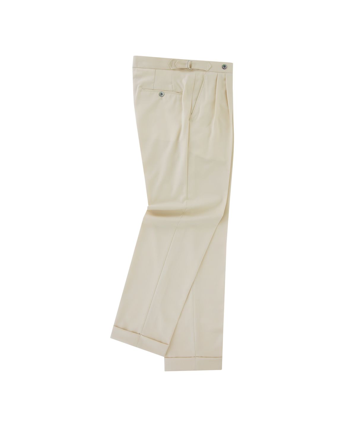 벨리프(BELLIEF) Wool soft adjust 2Pleats Easy Trousers (Sand beige)
