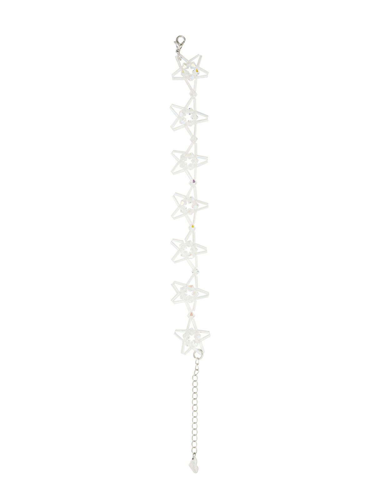 스윙셋(SWINGSET) STAR Beads Bracelet (Clear)