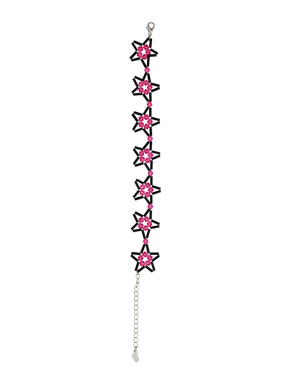 스윙셋(SWINGSET) STAR Beads Bracelet (Black)