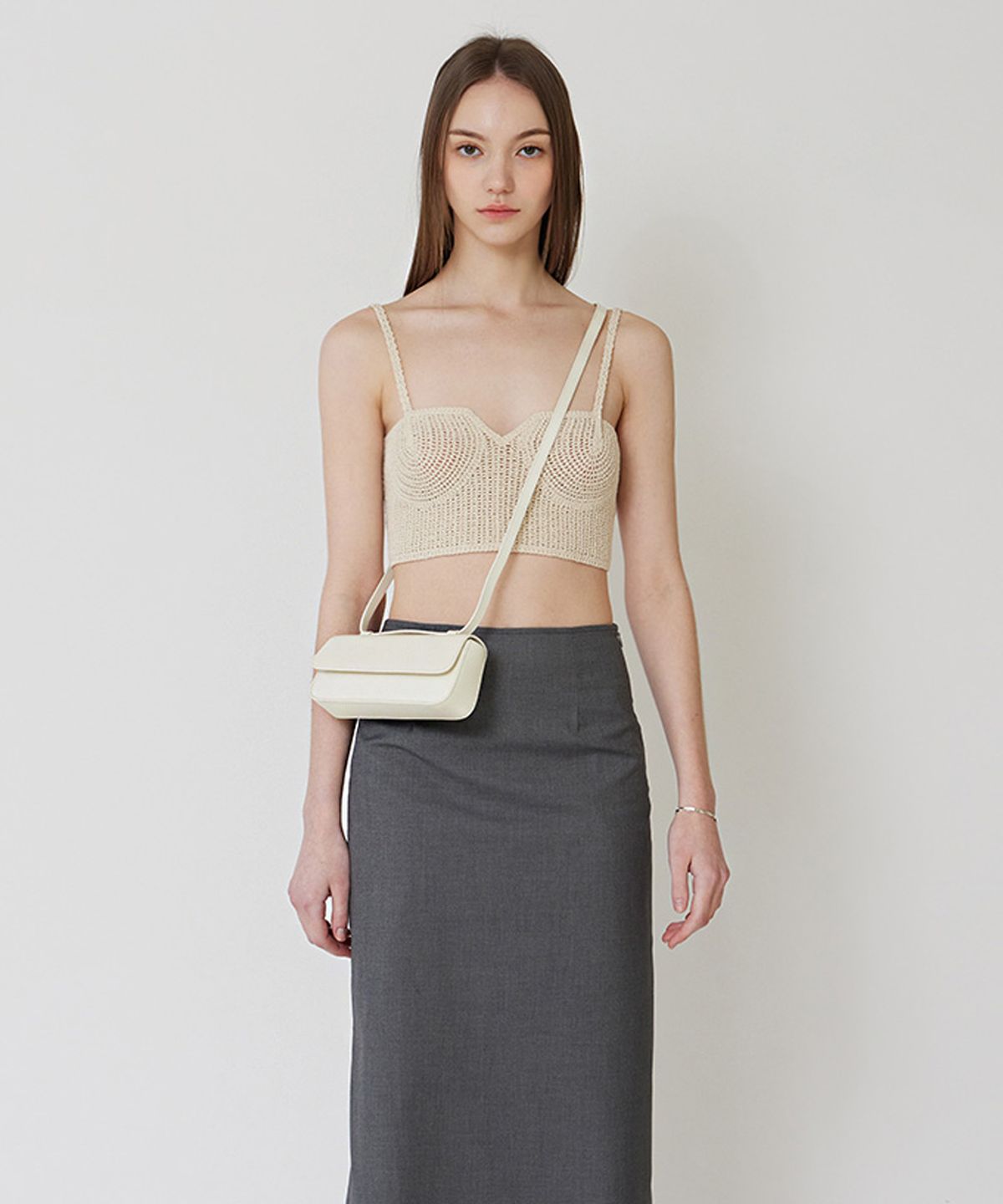 메종246(MAISON246) ROE MINI BAG-WHITE