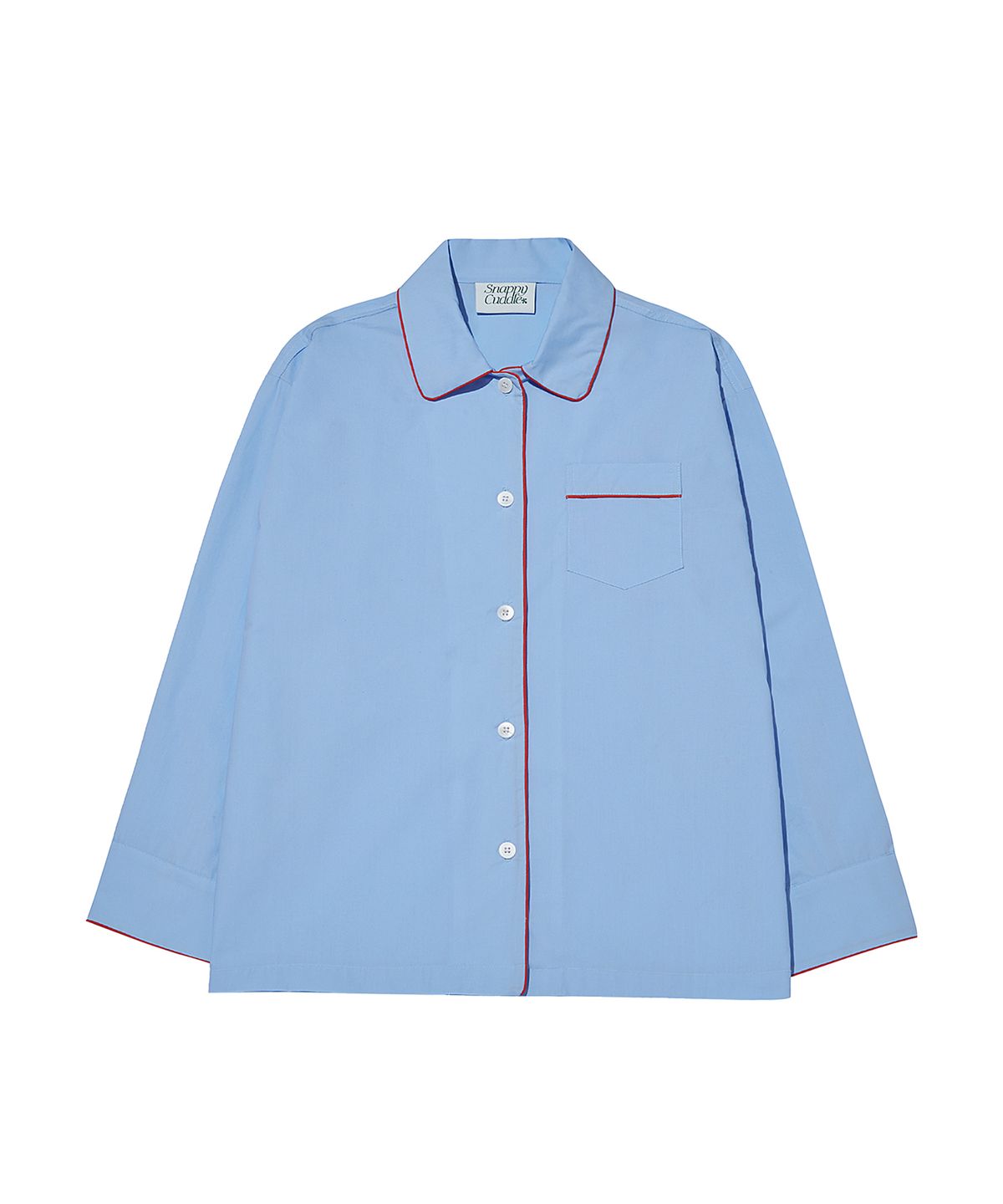 스내피커들(SNAPPY CUDDLE) Nice and Easy Pajama Set (Cerulean Blue)