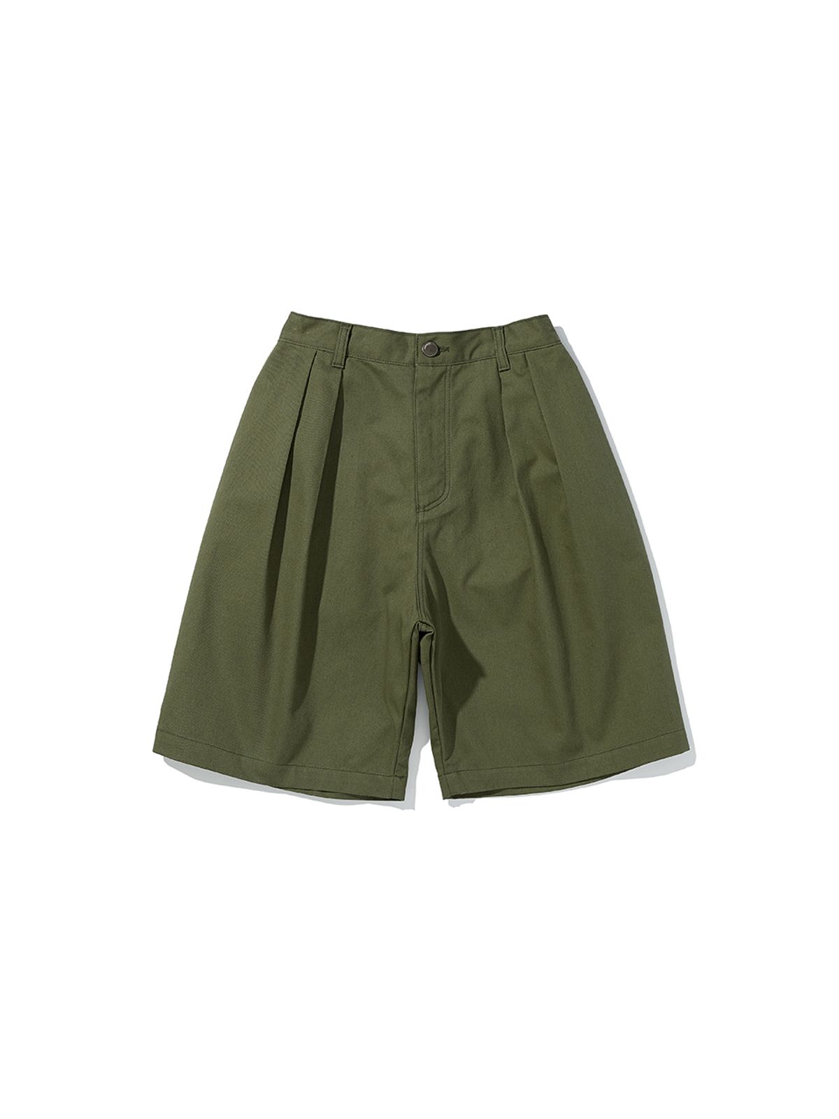 사운즈라이프(SOUNDSLIFE) Steady Balloon Two-Tuck Shorts Khaki