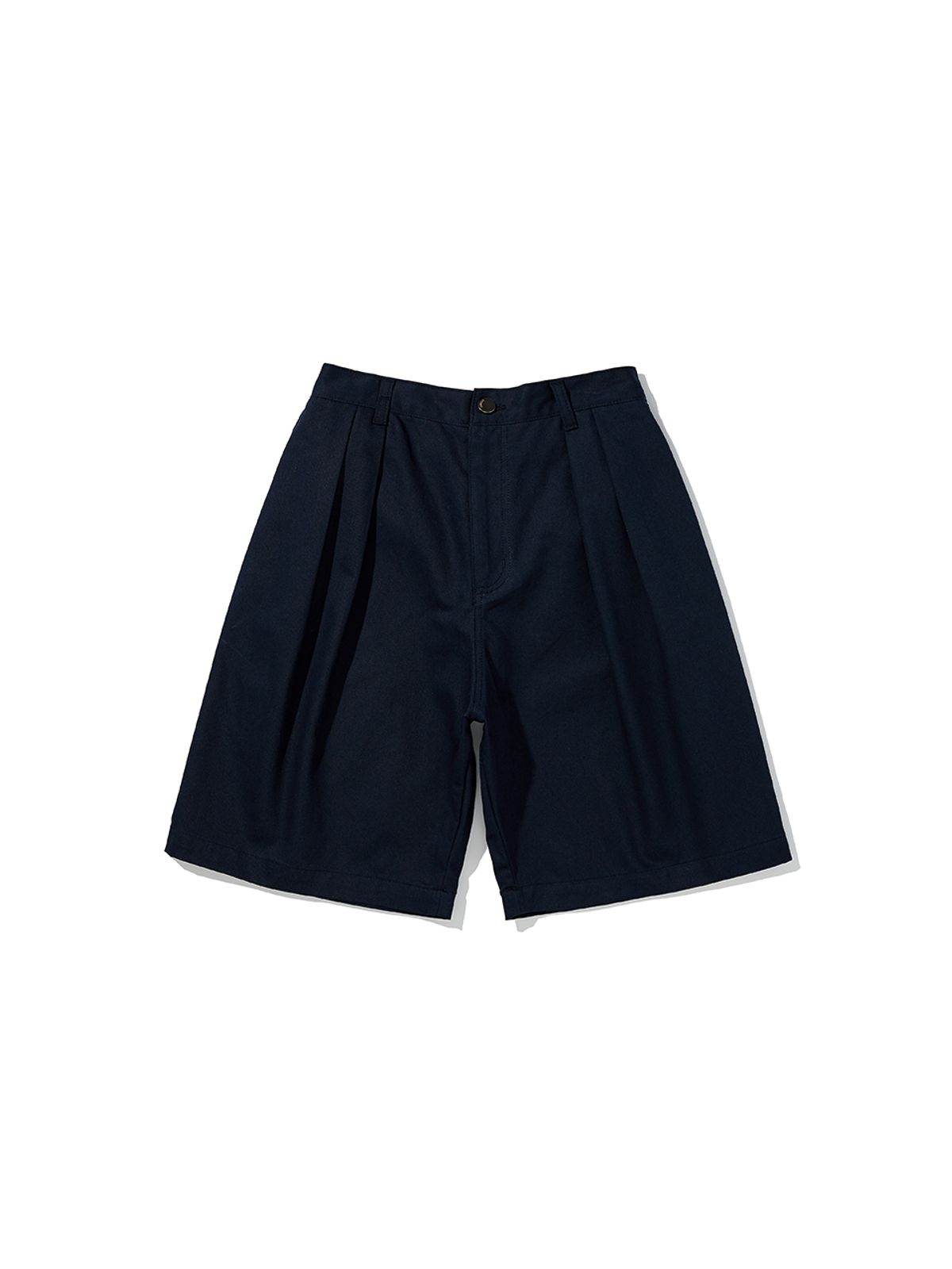 사운즈라이프(SOUNDSLIFE) Steady Balloon Two-Tuck Shorts Navy