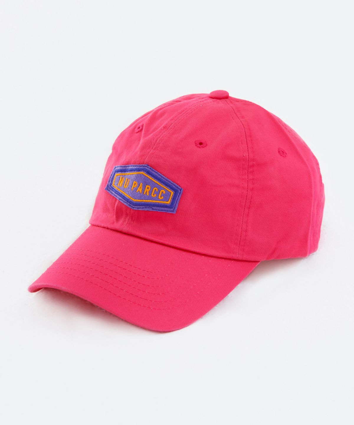 누팍(NU PARCC) 유니섹스 로고 볼 캡 - 핑크