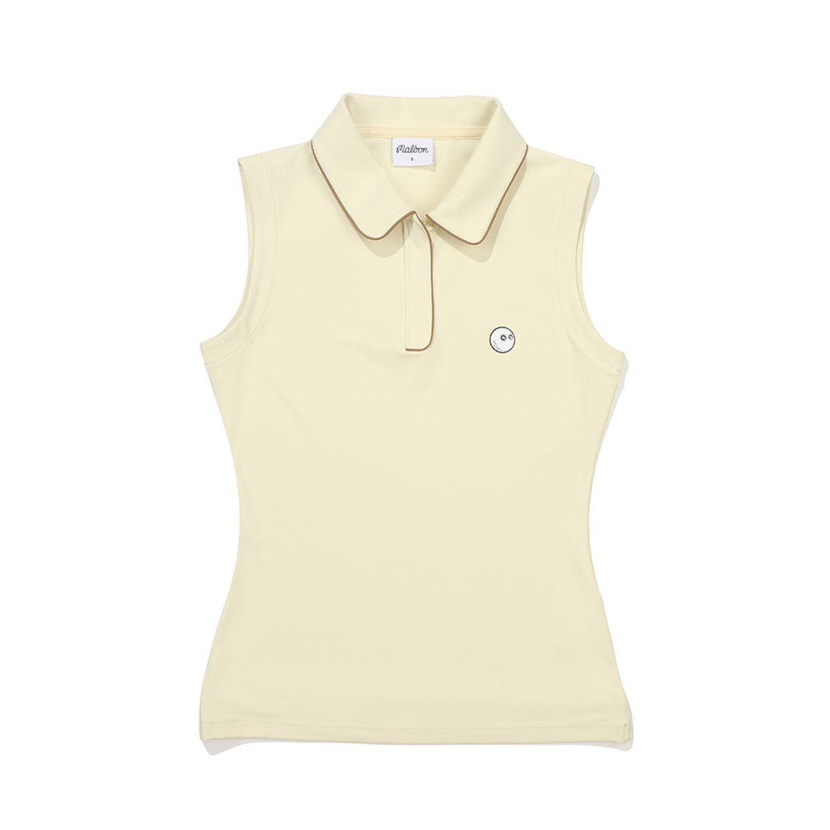 말본 골프(MALBON GOLF) M Script 슬리브리스 YELLOW (WOMAN)