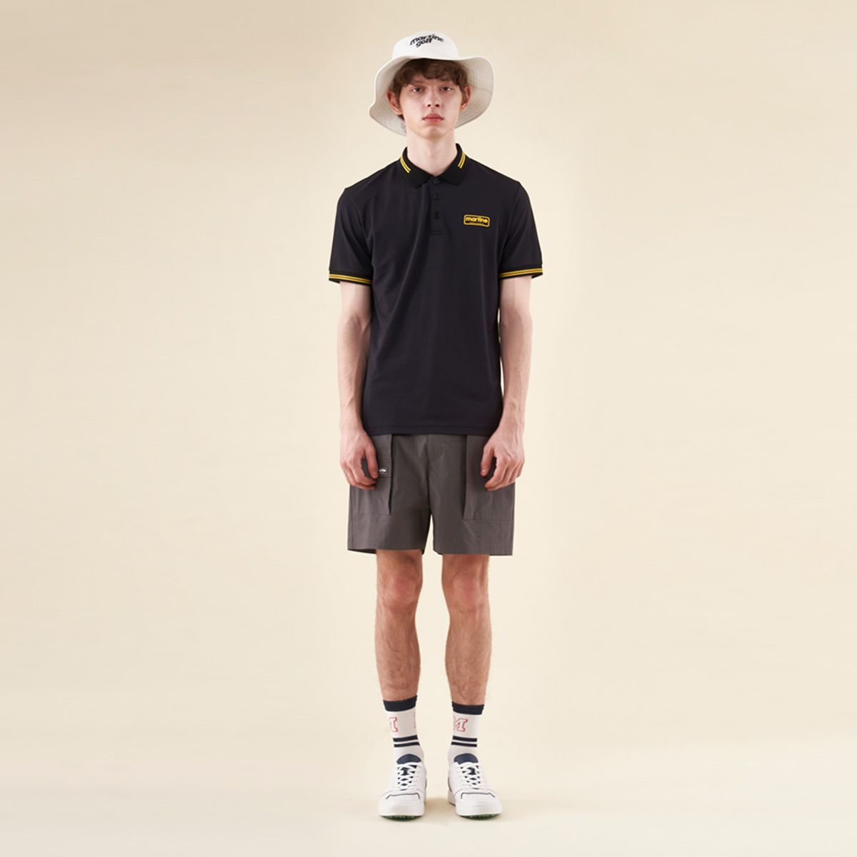 마틴골프(MARTINE GOLF) Out Pocket Point Shorts_Dark Grey (Men)