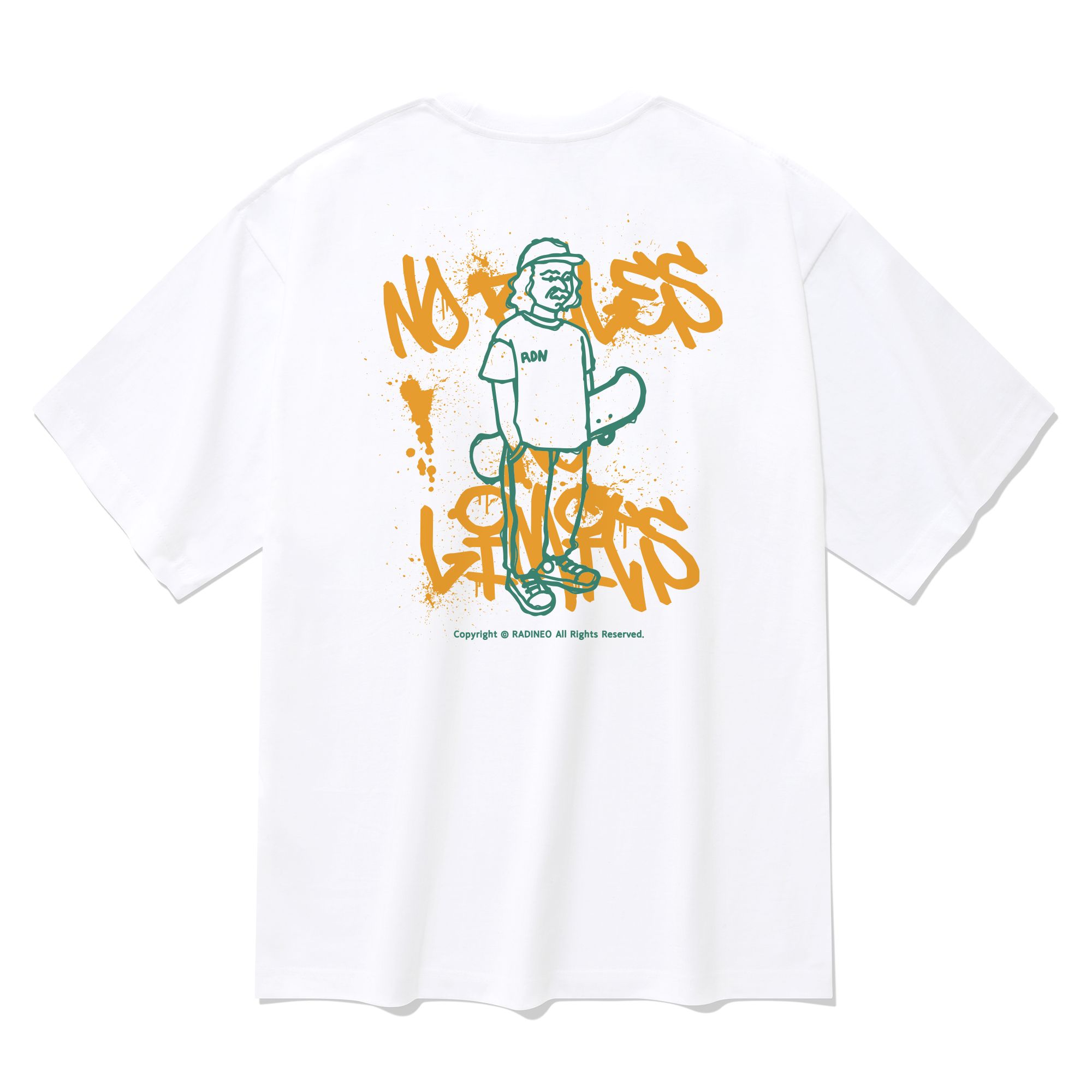 [RADINEO]★ 韓国人気★YOUNG STREET T-SHIRTS MUSINSA | RADINEO Young Street Short-sleeved T-shirt White