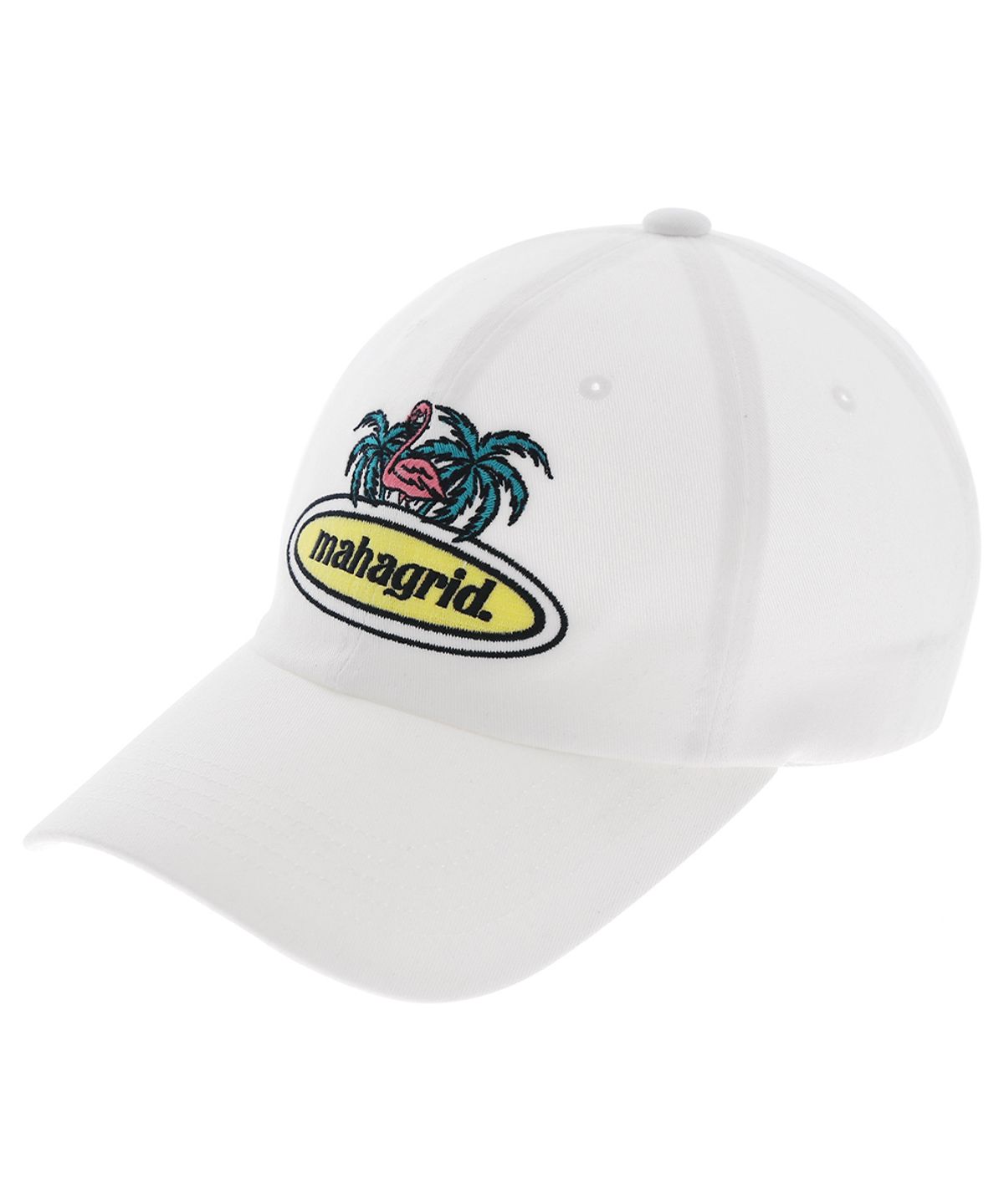 마하그리드(MAHAGRID) FLAMINGO CAP WHITE(MG2CSMAB22A)