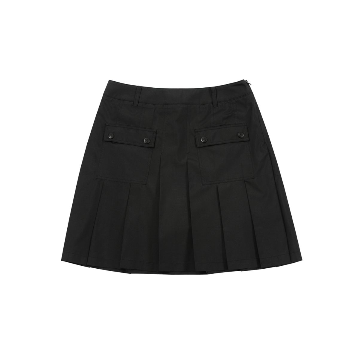 마틴골프(MARTINE GOLF) Out Pocket Pleats Skirt_Black