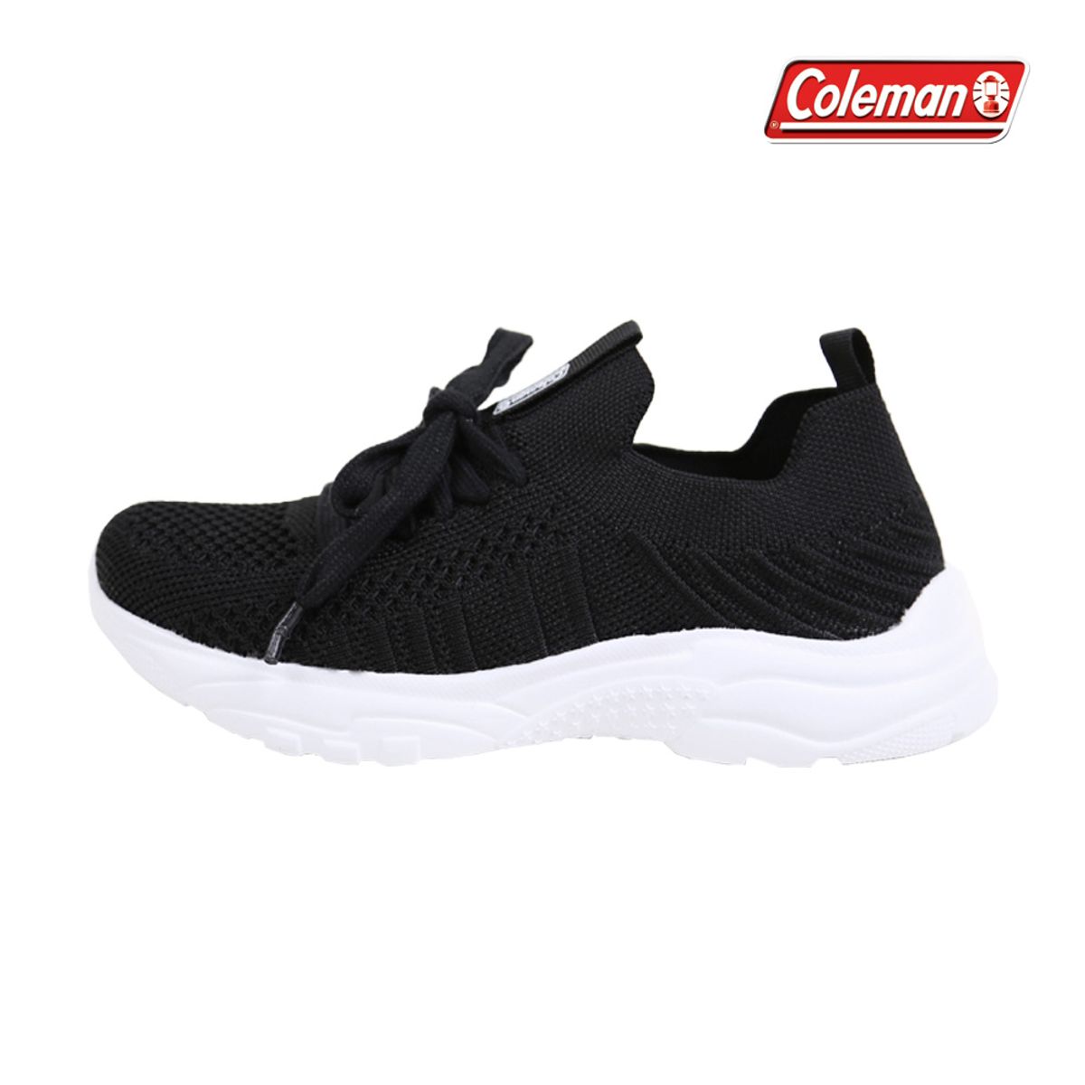 콜맨슈즈 키즈(COLEMAN SHOES KIDS) 제인드 키즈 쿨니트 조깅 스니커즈 블랙