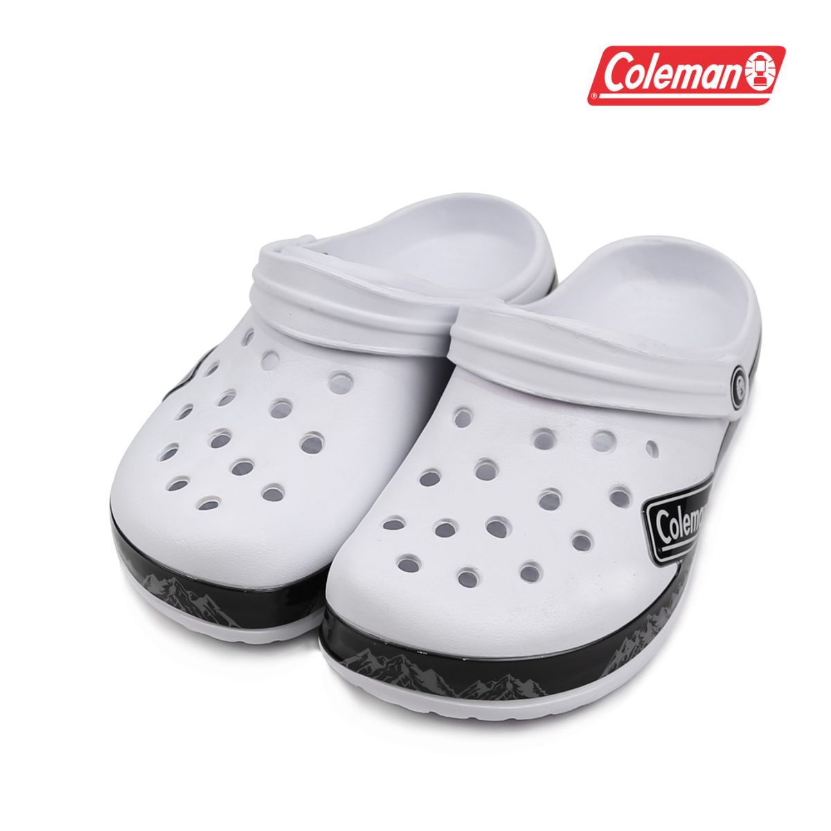 콜맨슈즈 키즈(COLEMAN SHOES KIDS) 위드 키즈 슬리퍼 클로그 화이트