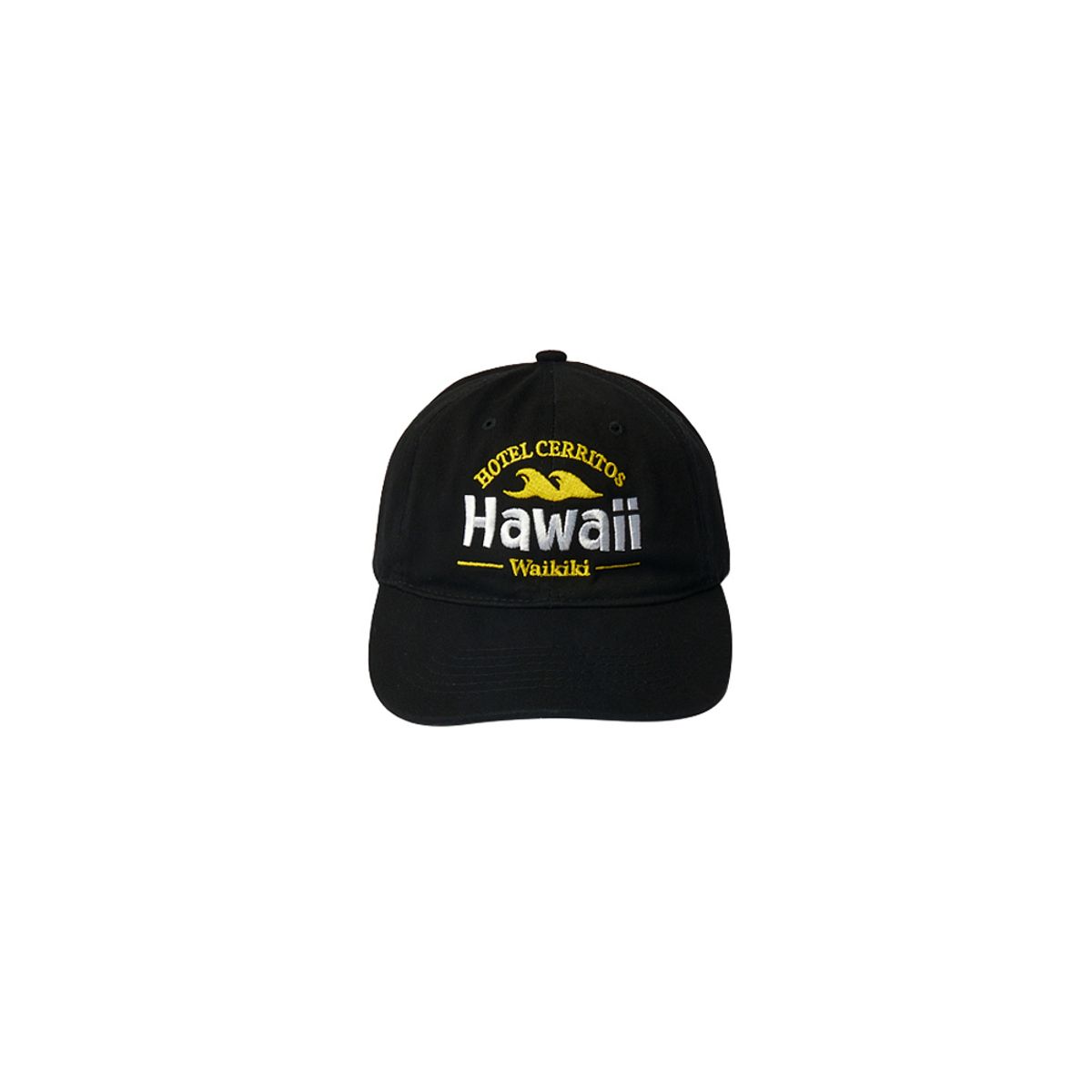 호텔세리토스(HOTEL CERRITOS) Hawaii BigWave Ball Cap [Black]