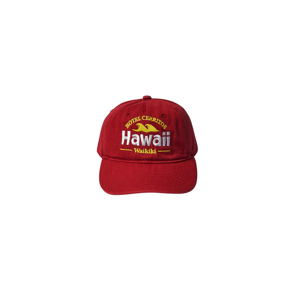 호텔세리토스(HOTEL CERRITOS) Hawaii BigWave Ball Cap [Wine]