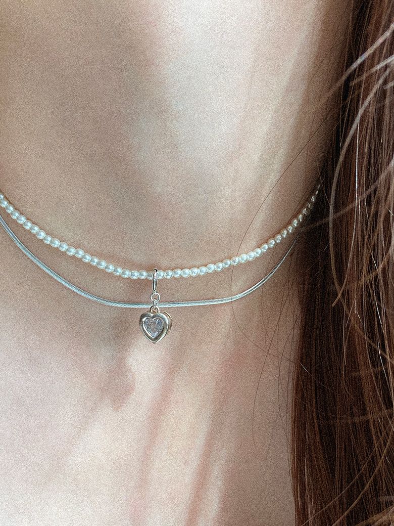 Mini pearl 2045 necklace