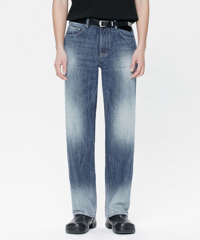 606 HARD TWIST DENIM DECOY JEANS [WIDE STRAIGHT]