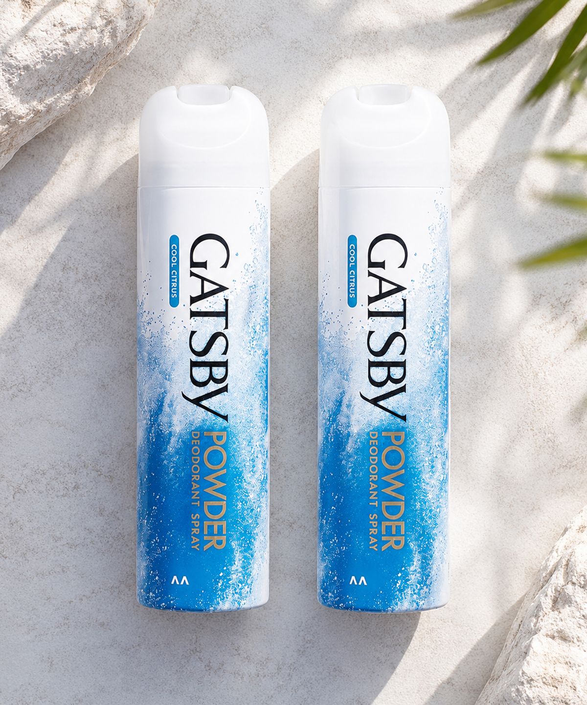 갸스비(GATSBY) 파우더 데오도란트 스프레이 쿨시트러스 221ml 2개