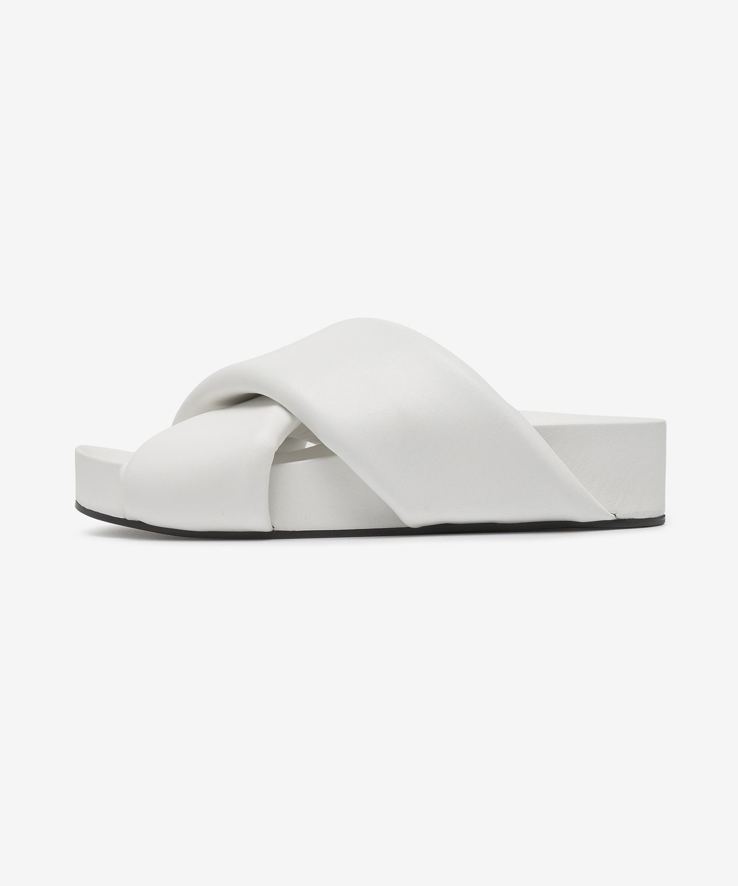 ★Jil Sander★Napa Padded Slide Coconut JS38044A15205105 MUSINSA | JIL SANDER Padding Slide - Coconut / JS38044A15205105