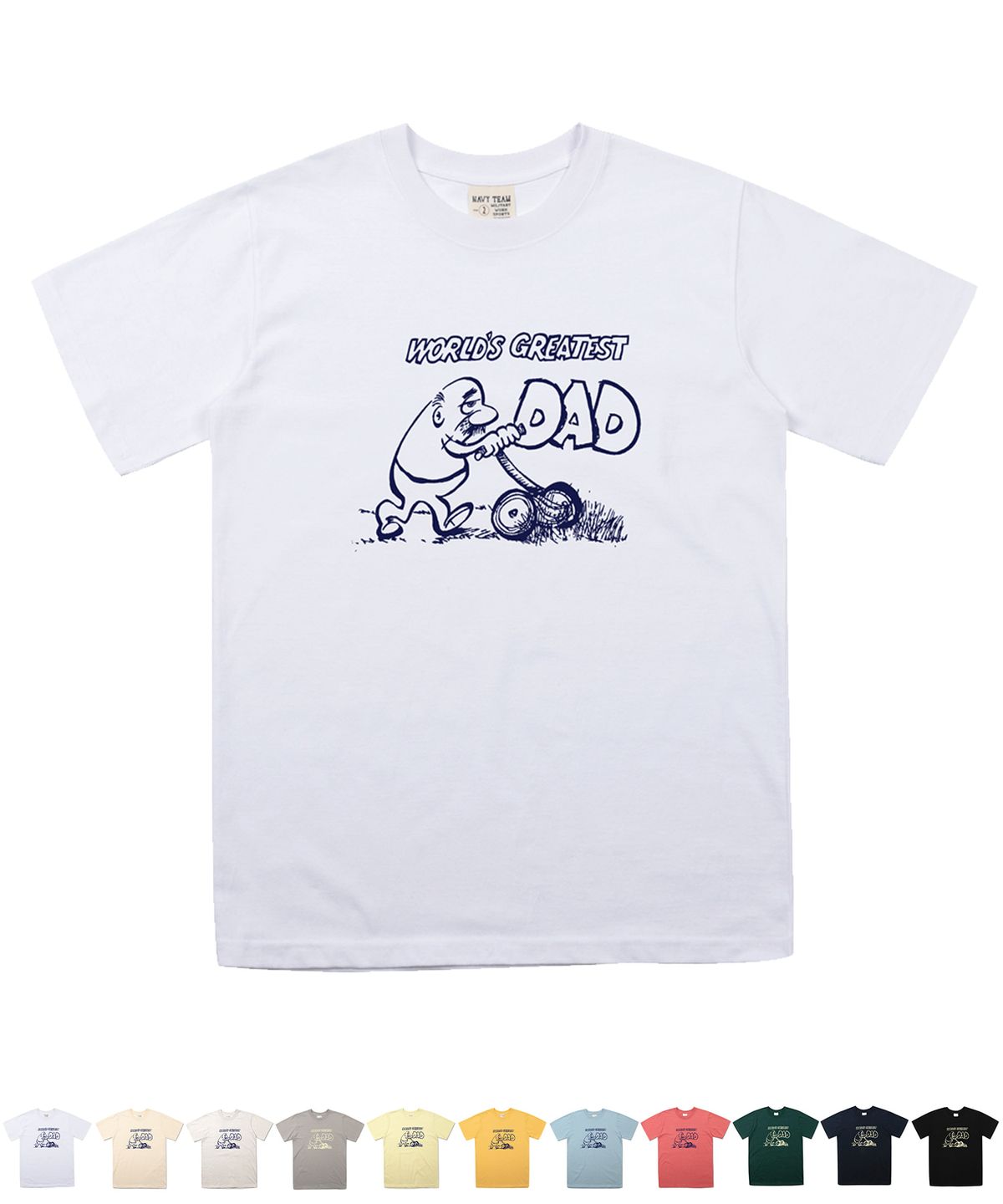 네이비팀(NAVYTEAM) NTV-WORLDS GREATEST SHORT SLEEVE