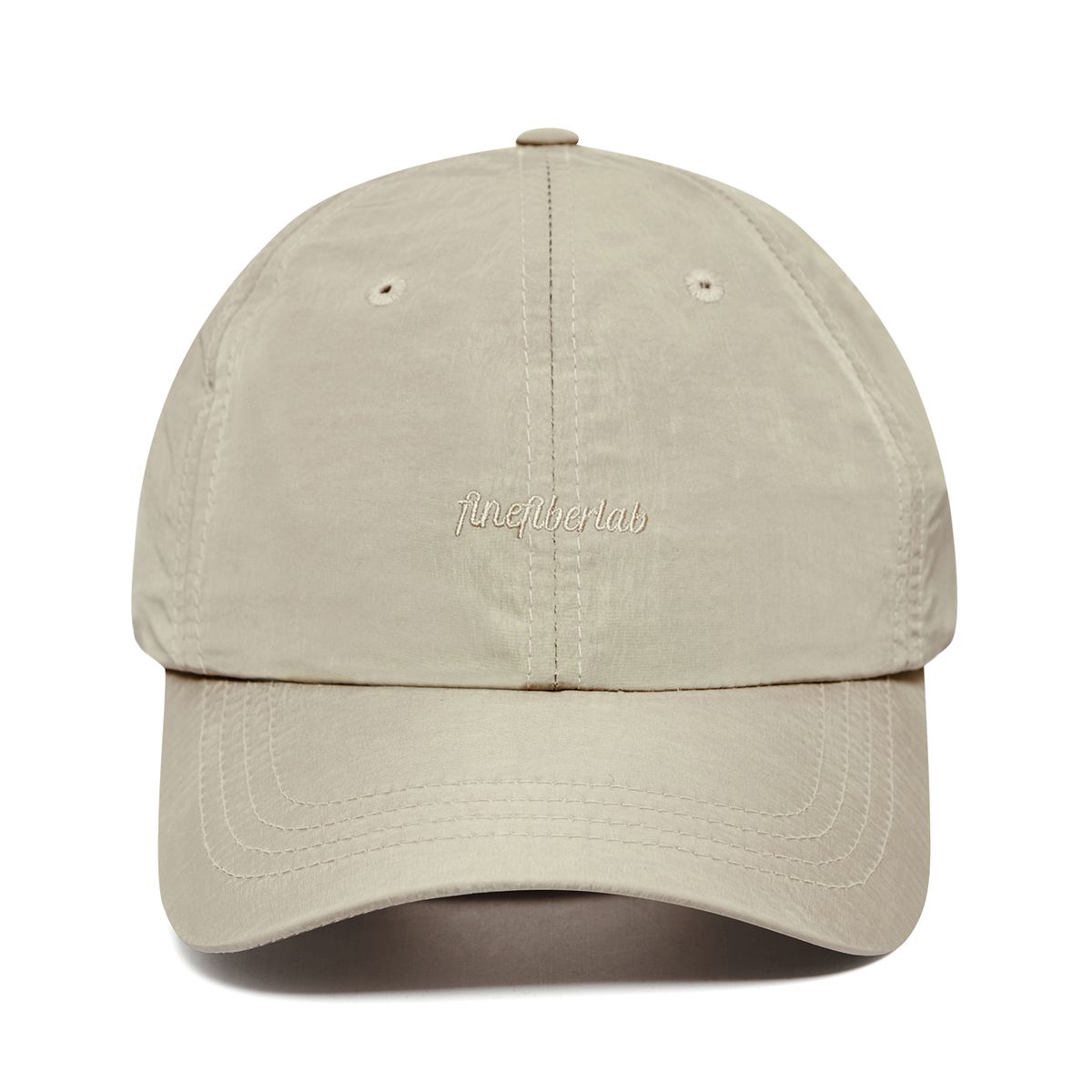 호웨어(HOWEAR) 워드마크 나일론 메탈캡 - 베이지
