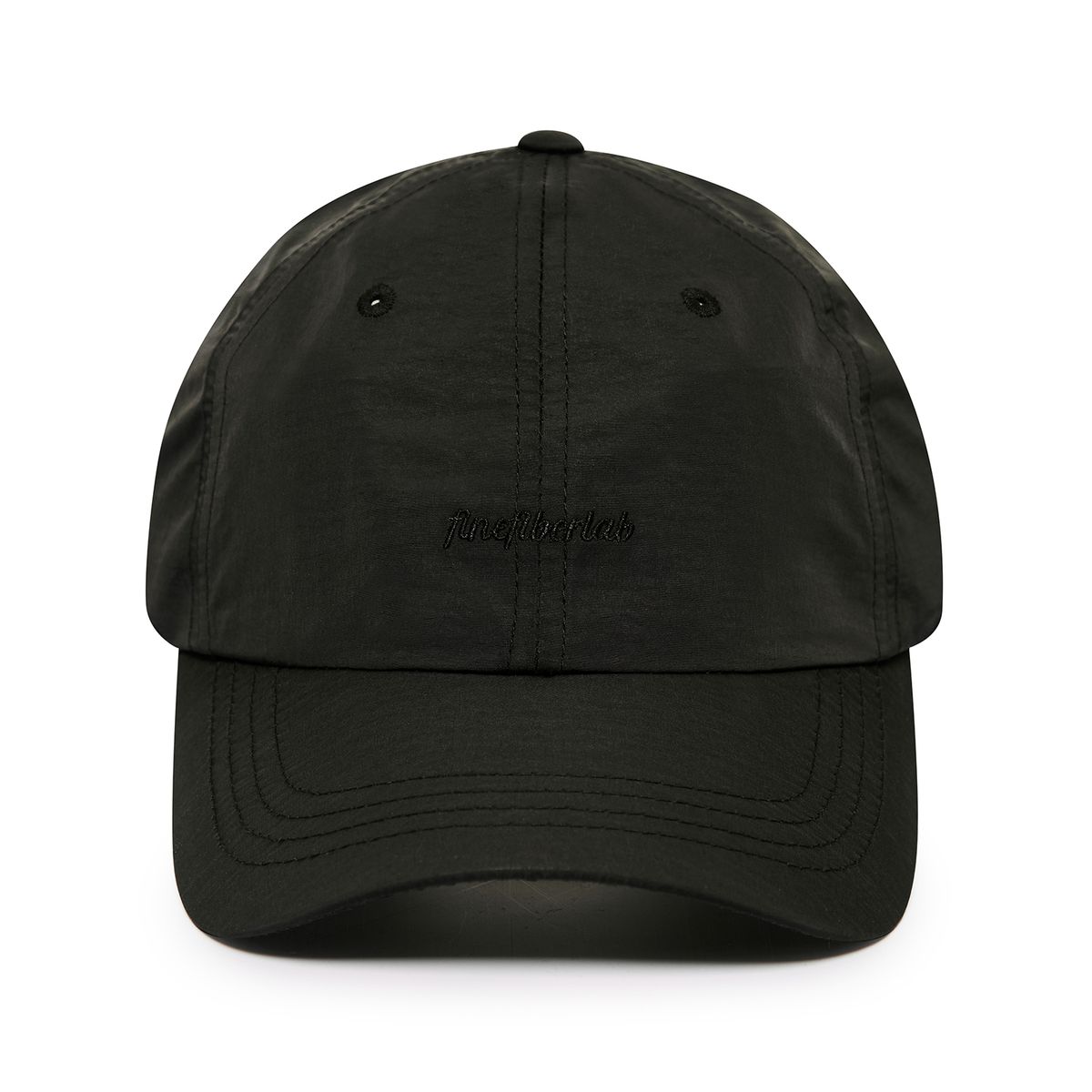 호웨어(HOWEAR) 워드마크 나일론 메탈캡 - 블랙