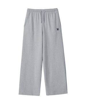 Signature relax wide pants - GREY