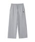 Signature relax wide pants - GREY