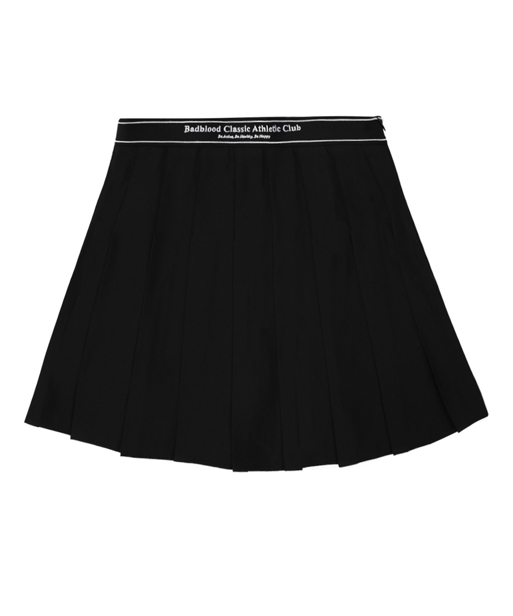 ★BADBLOOD ★VINTAGE CLUB SKORT MUSINSA | BADBLOOD Classic Athletic Logo Tennis Skirt - Black