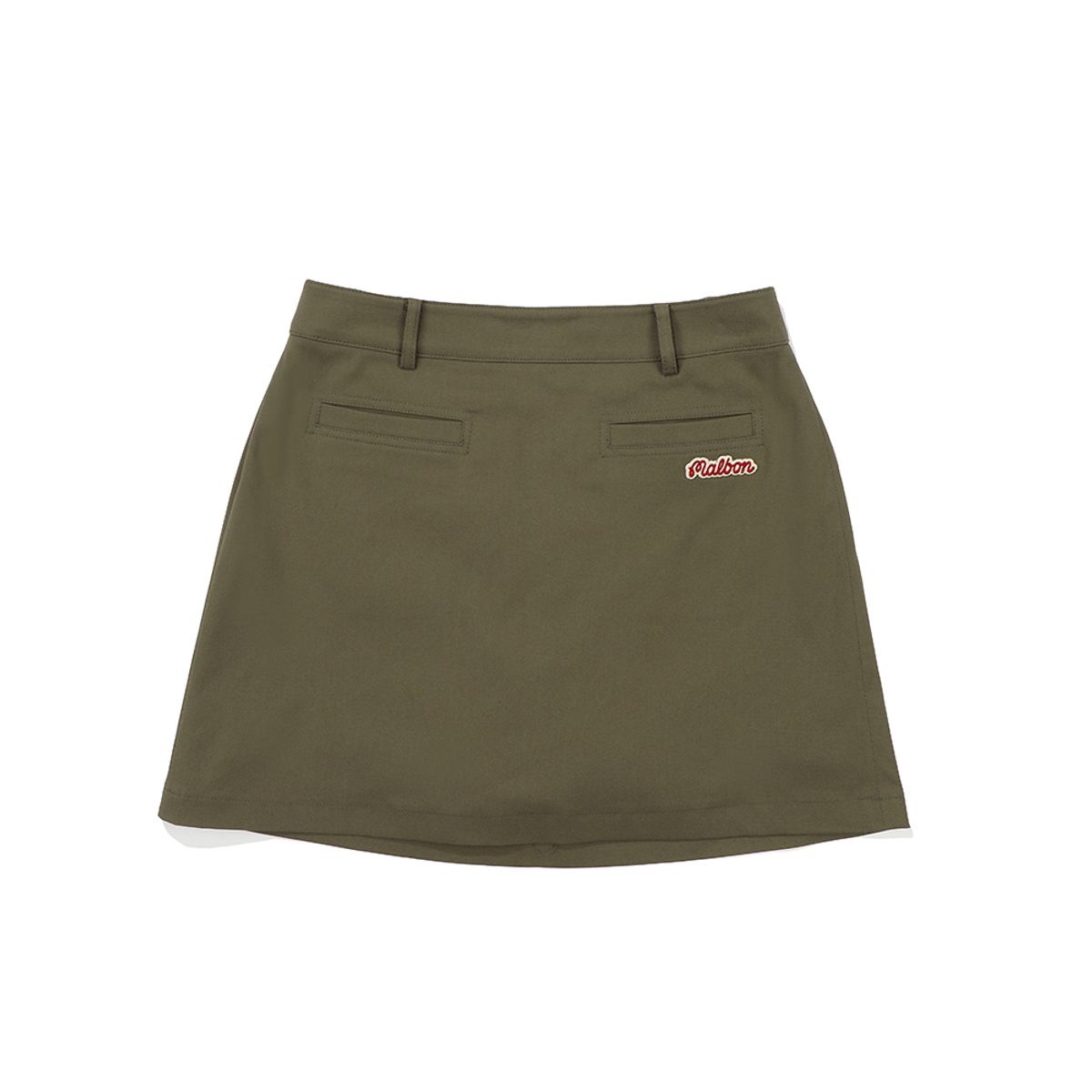 말본 골프(MALBON GOLF) 미니 파우치 a-line 스커트 KHAKI