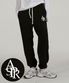 심볼 로고 컴포터블 트레이닝 스웨트 조거 팬츠_블랙