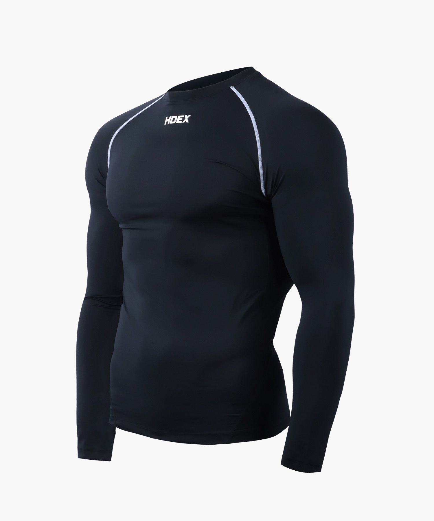 MUSINSA公式 | HDEX Main Logo Pro Muscle Fit Long Sleeve 2 Colors