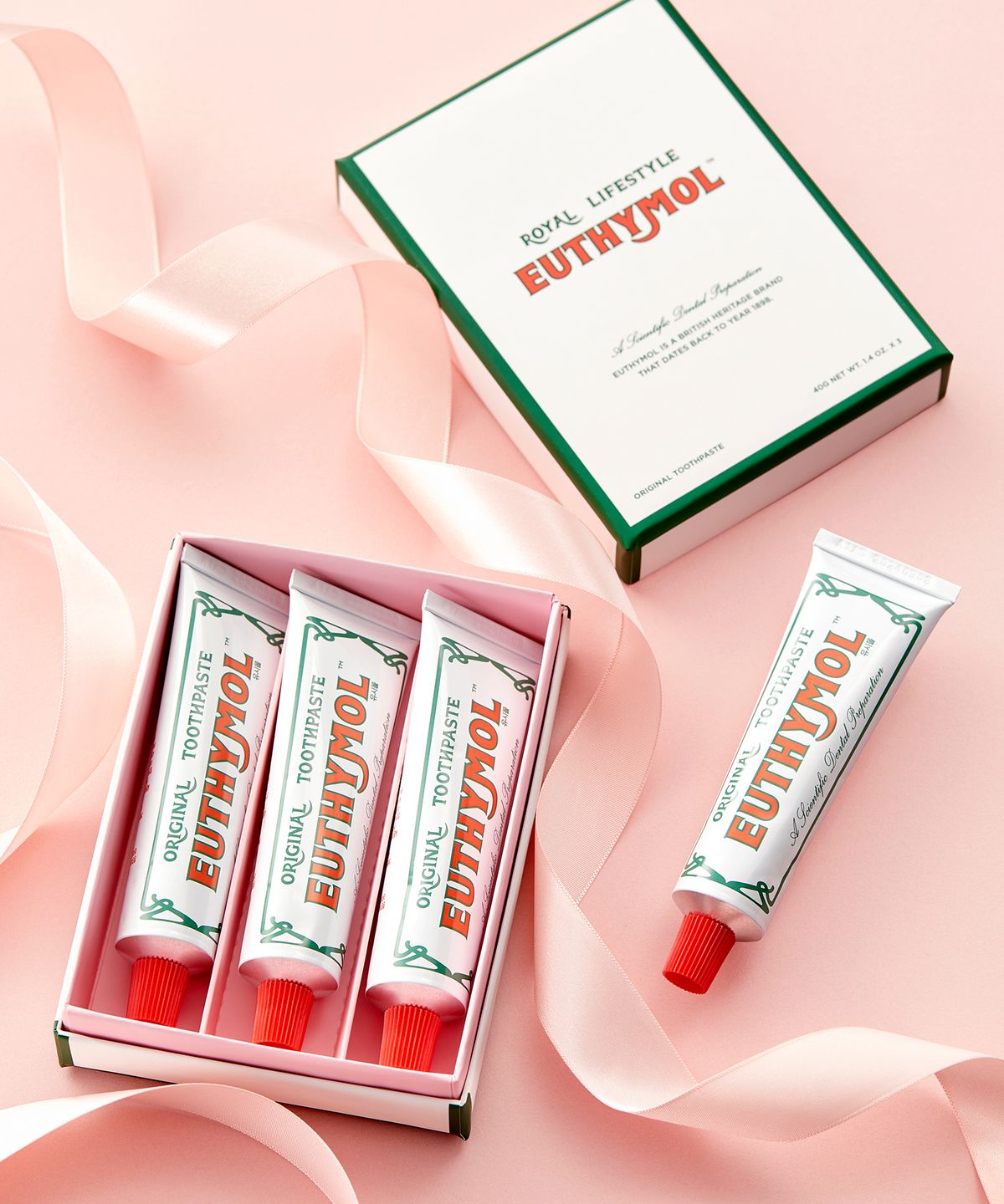유시몰(EUTHYMOL) 치약 40g*3개