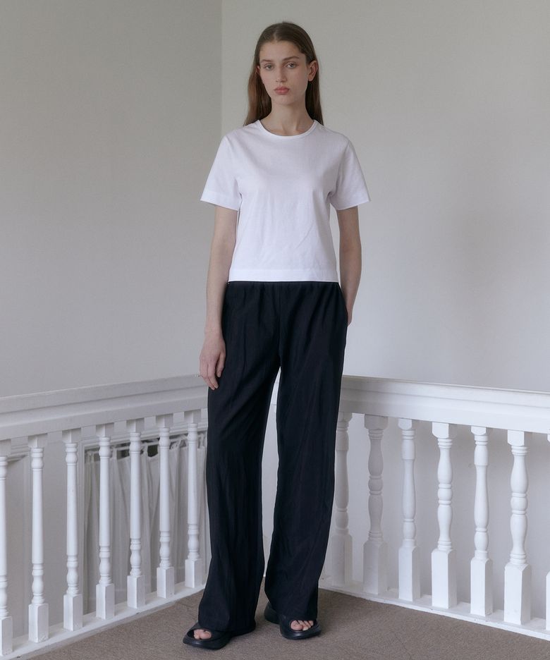 Nylon Banding Pants (Black)
