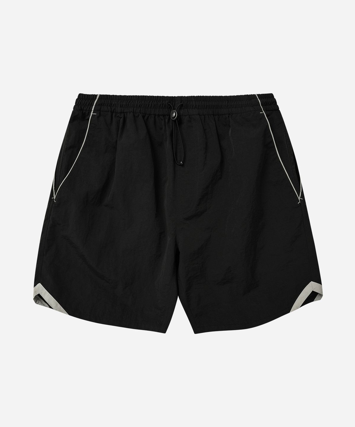 프리즘웍스(FRIZMWORKS) NYLON WINDY SHORTS _ BLACK
