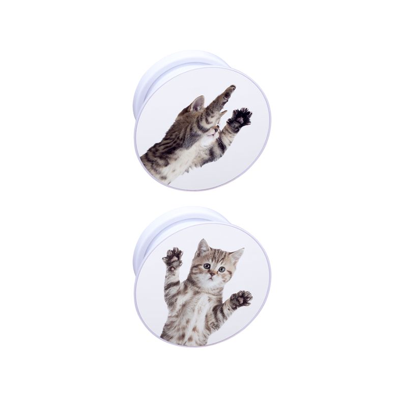 [IBB22DE18WH] THE CAT PAWED A MOUSE GRIPTOK